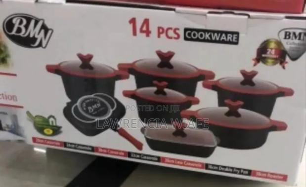 BMN 14pcs Cookware Set