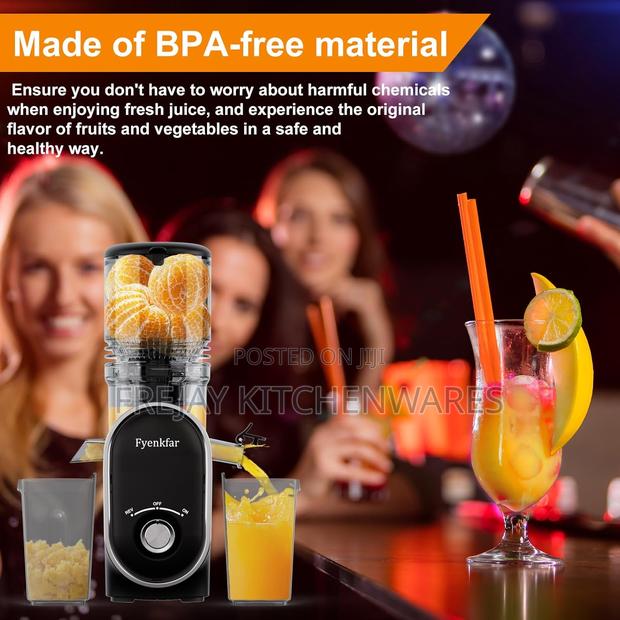 Fyenkar Cold Press Juicer, 300w, 5.3" Large Feed Chute, 1.5l photo 6