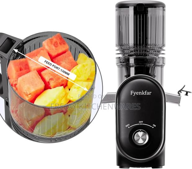 Fyenkar Cold Press Juicer, 300w, 5.3" Large Feed Chute, 1.5l photo 8