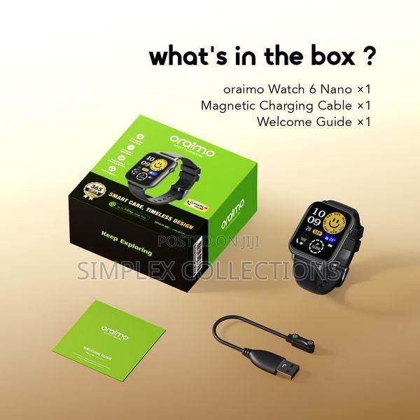 Oraimo Watch 6n 1.83'' Full Touch Color Screen Smart Watch photo 7