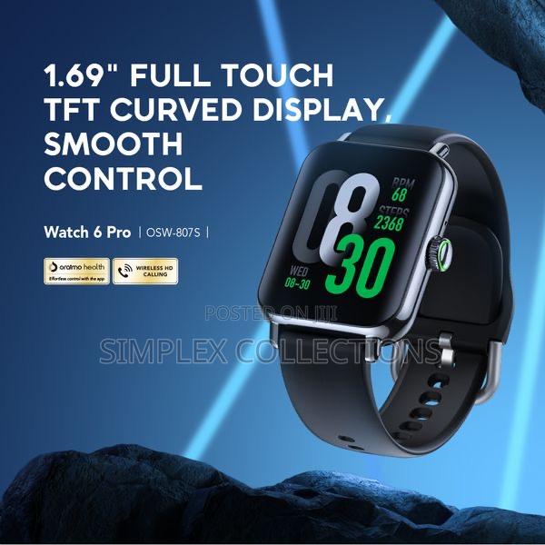 Oraimo Watch 6 Pro 1.69'' Full Touch Smart Watch photo 4