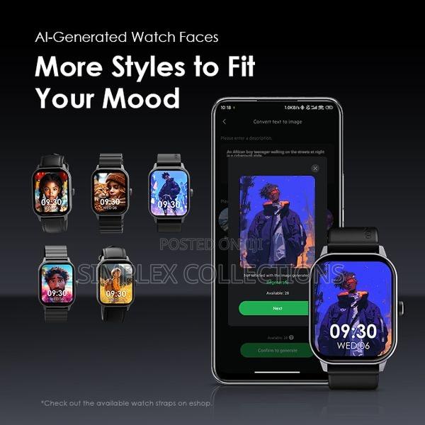 Oraimo Watch 5 2.01" Hd Panda Glass Smart Watch - Sunset Pink photo 6