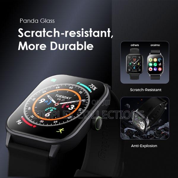 Oraimo Watch 5 2.01" Hd Panda Glass Smart Watch - Sunset Pink photo 7