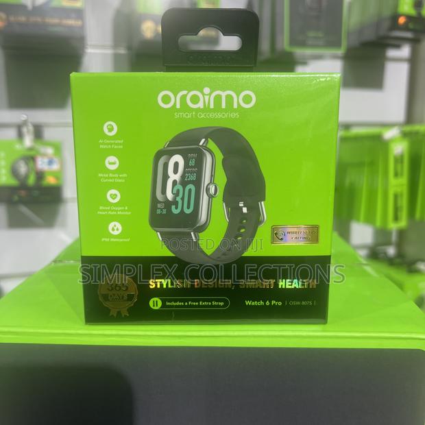Oraimo Watch 6 Pro 1.69'' Full Touch Smart Watch