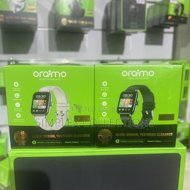 Oraimo Watch 6 Nano 1.52" TFT Full Touch Smart Watch