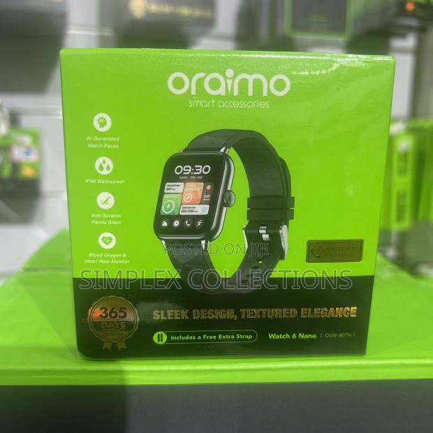Oraimo Watch 6 Nano 1.52" TFT Full Touch Smart Watch photo 3