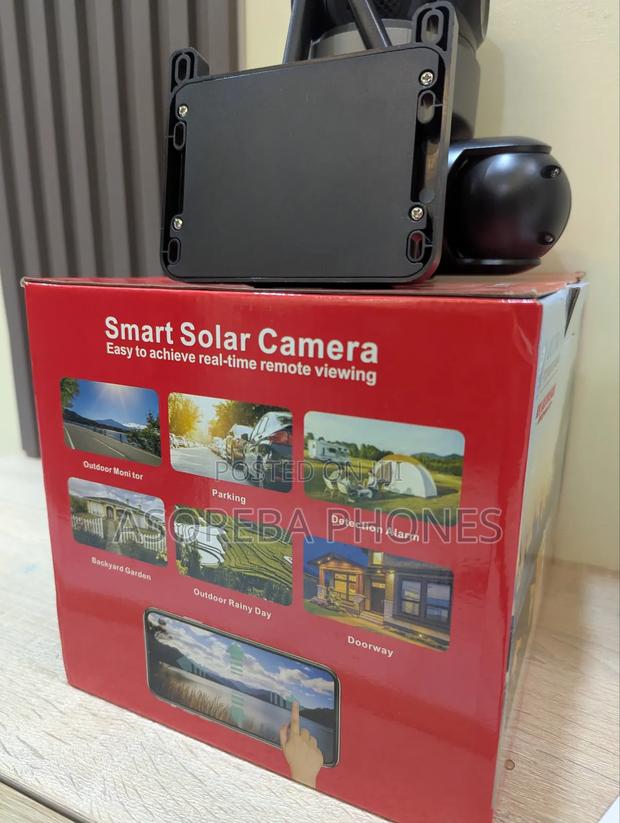 3 Lens 4g Solar Powered PTZ Smart CCTV Camera V380 Pro photo 3
