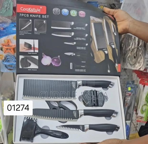 01274 - Cookstyle Flat Box Knife Set