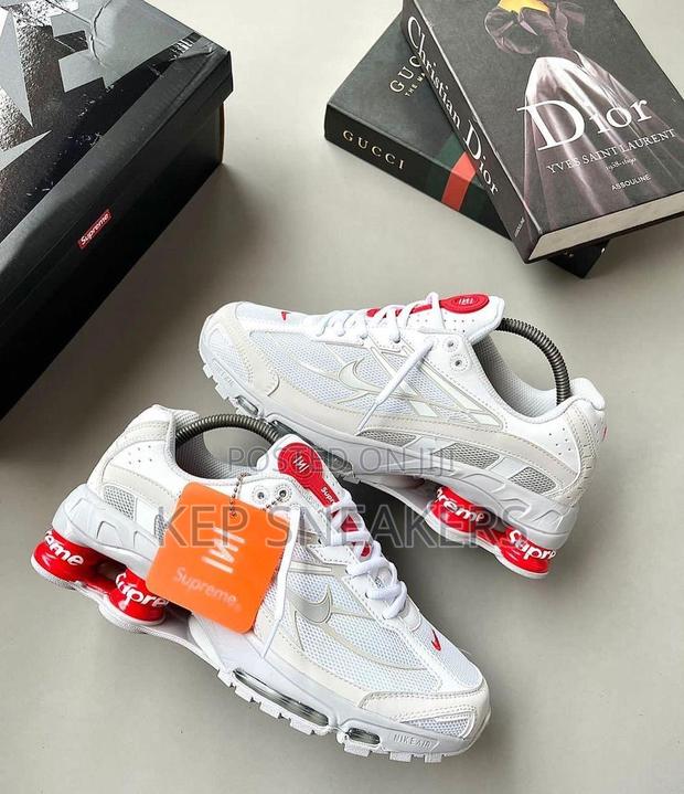 Nike X Supreme Shox Ride 2 Sp "White · Photo 3