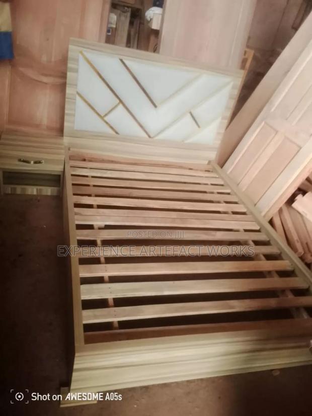 Double Bed With Upholstery