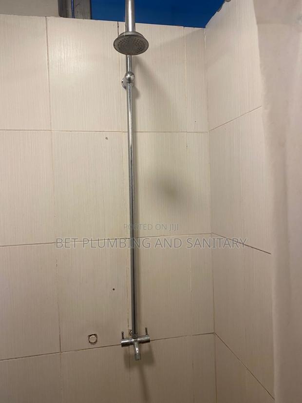 Imported Stainless Bathroom Shower Set_2in1 Long Pole Shower · Photo 2