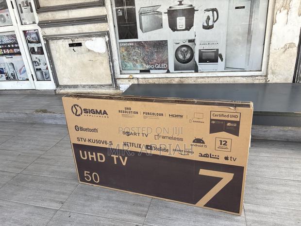Purchase Original Sigma 50” Uhd Smart Android Frameless Tv photo 2