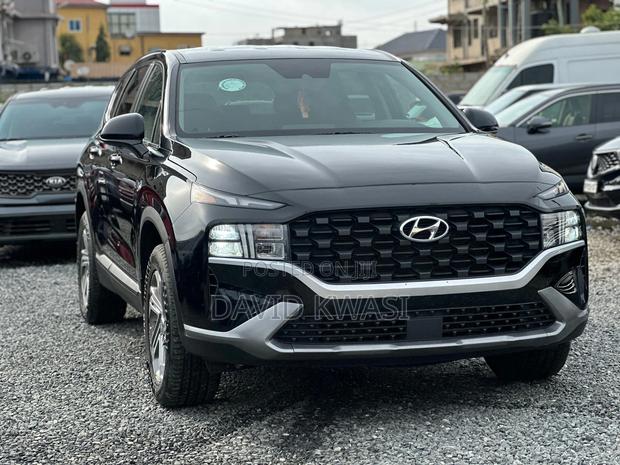 Hyundai Santa Fe 2022 Black photo 3