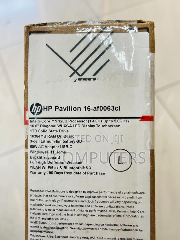 New Laptop HP Pavilion 15 16GB Intel Core I5 SSD 1T