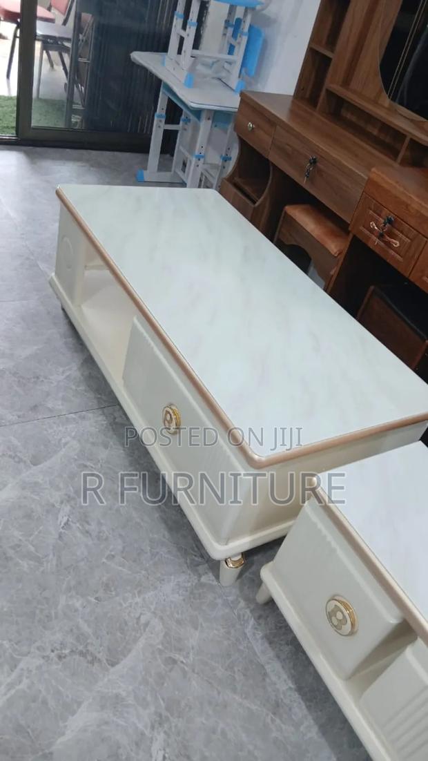 Tv Stand and Center Table Stands in Burberry Tissue Print photo 4
