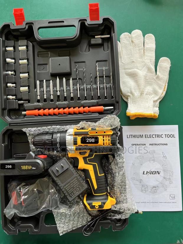 Electric Screwdriver Drill With Battery 1200ma · Photo 2