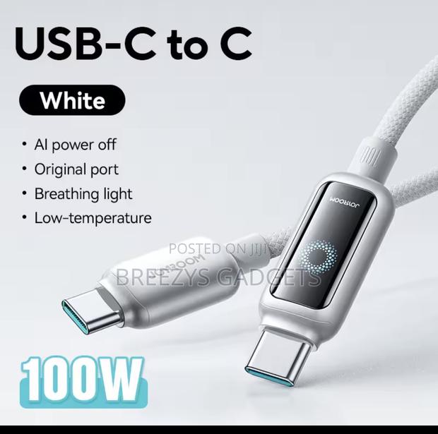 Joyroom 100w Usb C Cable Automatic Power Off photo 3