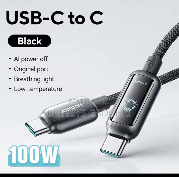 Joyroom 100w Usb C Cable Automatic Power Off photo 4