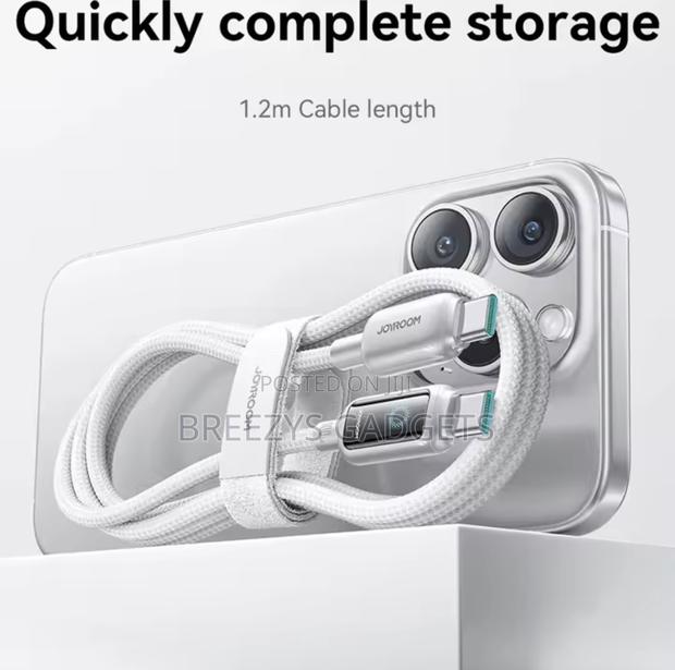 Joyroom 100w Usb C Cable Automatic Power Off photo 5