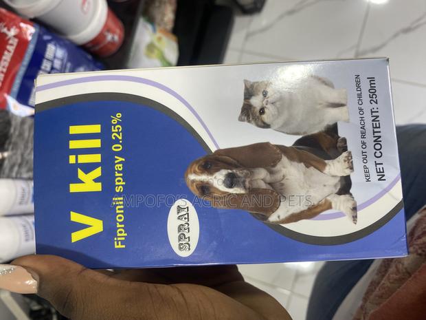 V Kill Ticks and Fleas Spray
