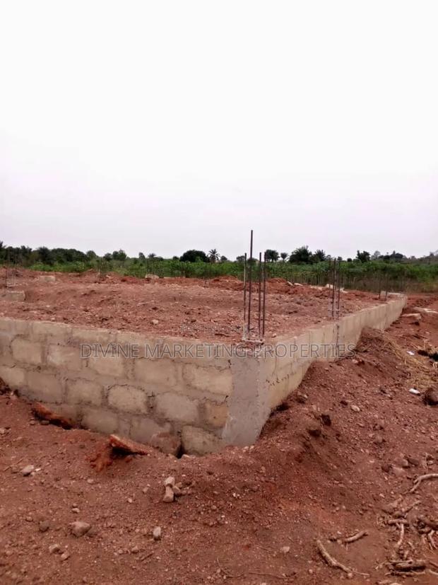 Storey Foundation With 3 Apartments of 4brm at Ofaakor Kasoa · Photo 1