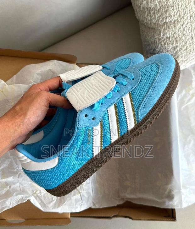 Adidas Samba Og Sea Blue N White · Photo 3
