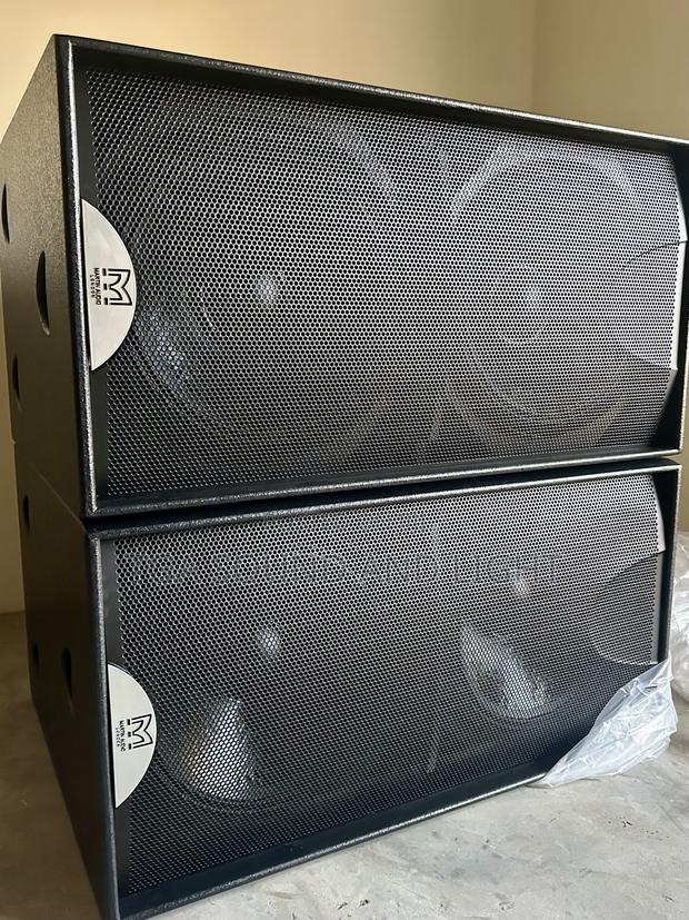 Martin Audio S-218 Double Bass Speakers [Wooden Cabinet] photo 2