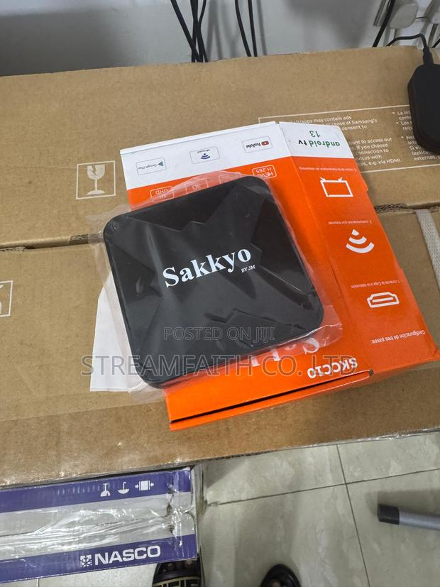 Sakkyo Uhd 4k Smart Android 13 Box From Spain Europe.