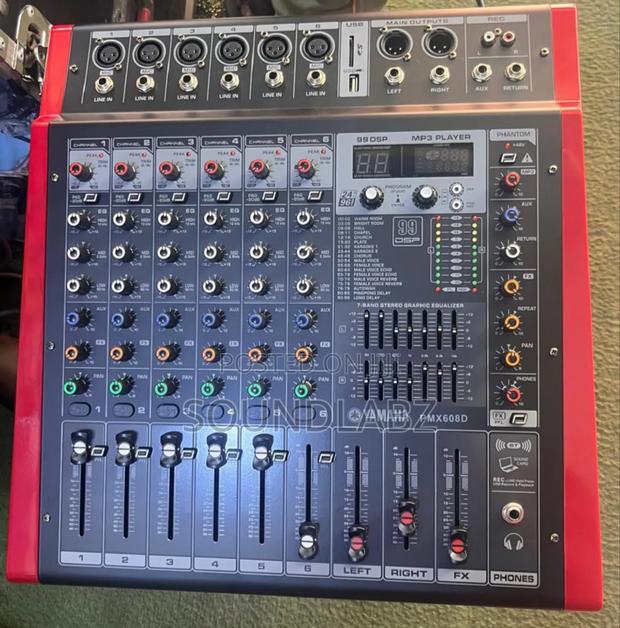 Yamaha Pmx608d 6-channel Powered Mixer. · Photo 4