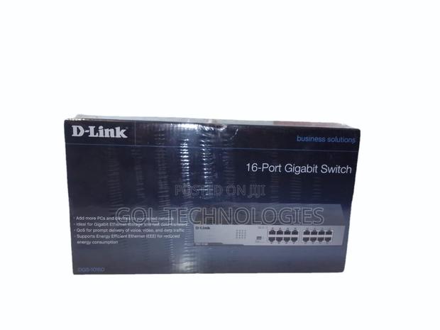 Dlink 16-Port Gigabit Unmanaged Desktop Switch DGS-1016d · Photo 4