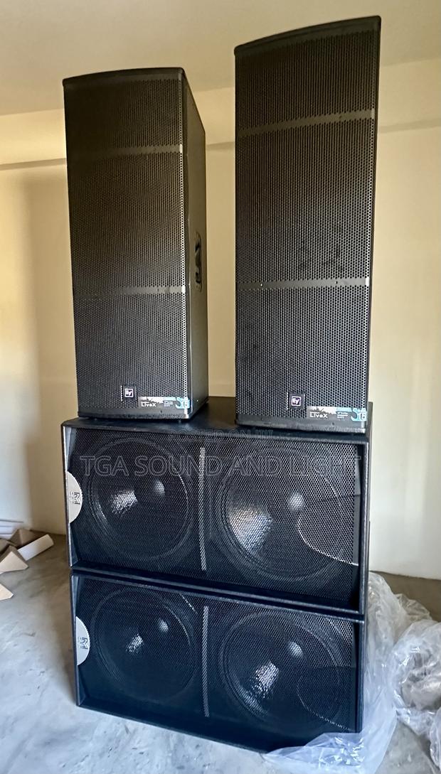 Speaker Set [Ev Live X Top And Martin Audio S218 Down] photo 3