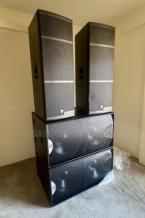 Speaker Set [Ev Live X Top And Martin Audio S218 Down] photo 2