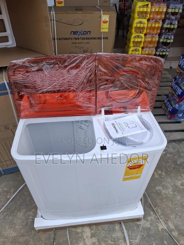 Strong and Powerful Nasco Washing Machine 8kg Semi-Automatic Top Load photo 3