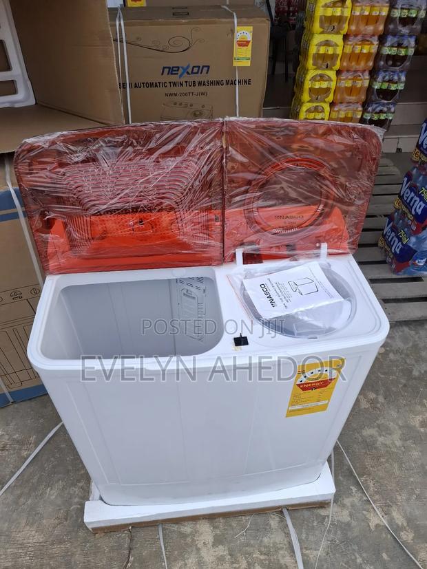 Strong and Powerful Nasco Washing Machine 8kg Semi-Automatic Top Load photo 4