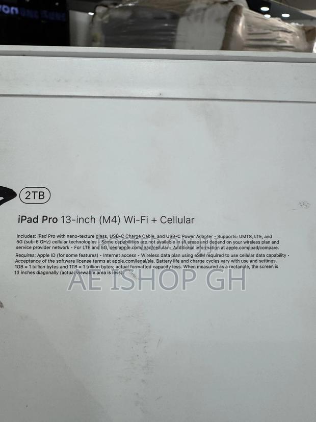 New Apple iPad Pro 13 (2024) 2 TB Black photo 3