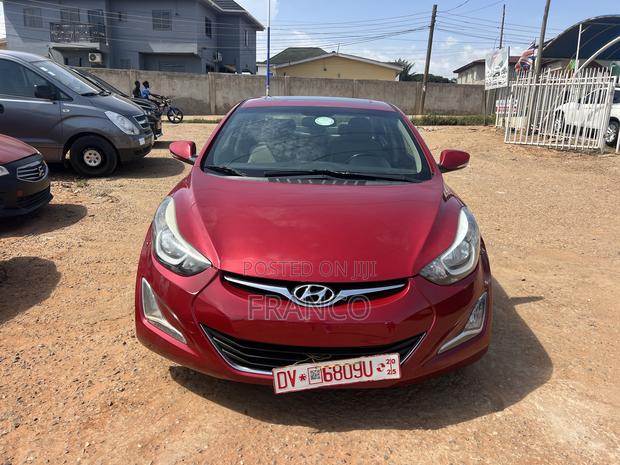 Hyundai Elantra Limited Sedan FWD (1.8L 4cyl 6A) 2016 Red