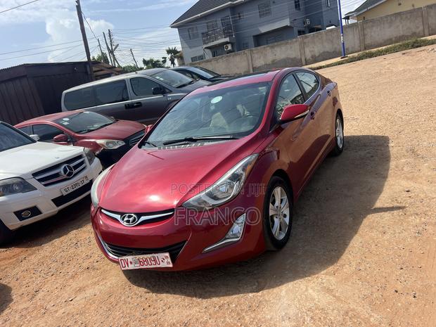 Hyundai Elantra Limited Sedan FWD (1.8L 4cyl 6A) 2016 Red