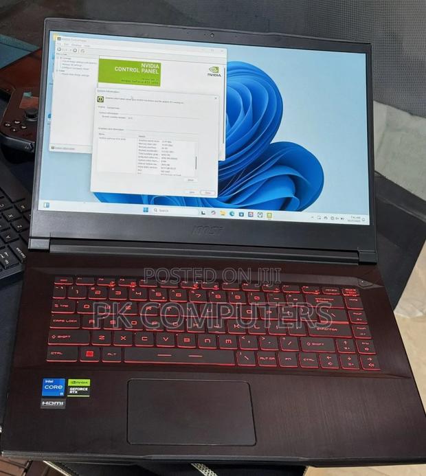 Laptop MSI GF63 8GB Intel Core I5 SSD 256GB