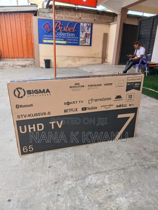 Smart Sigma 65inches Uhd Android Tv Available photo 2