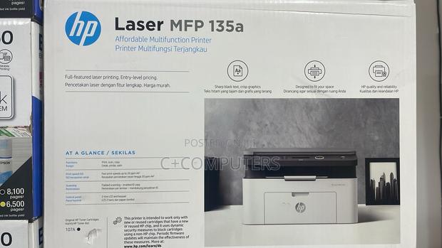 Hp Laser Mfp 135a Multifunction Printer (Print,Copy,Scan) photo 2