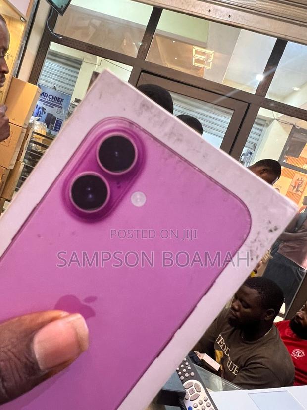 New Apple iPhone 16 128 GB Pink · Photo 2