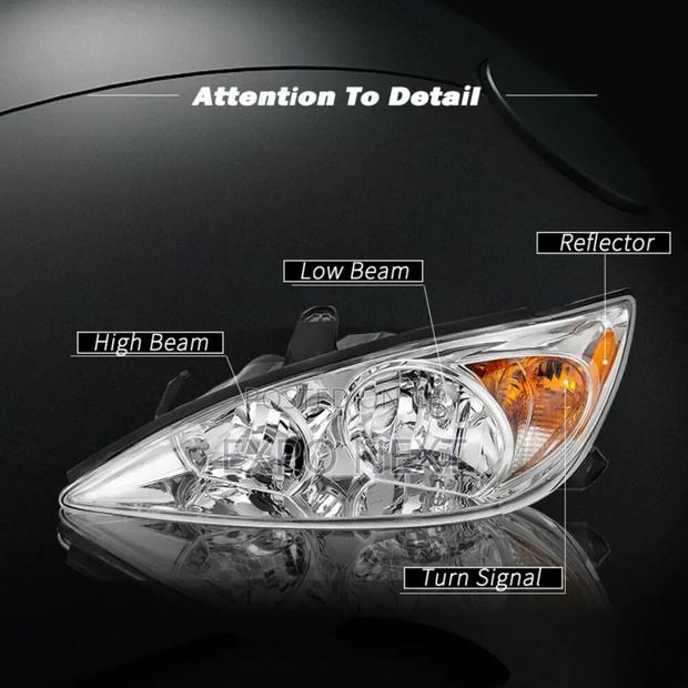 Camry Halogen Headlight For 2001-2006 Pair photo 6