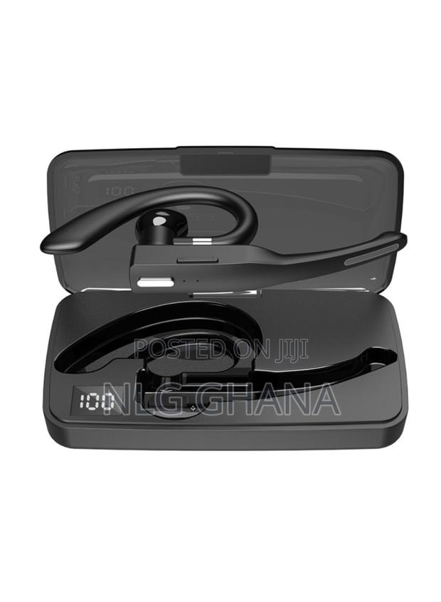 Business Car Single Ear Wireless Digital Display Earhook. Tvx7582 photo 2