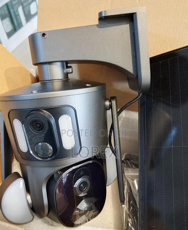 Solar 4g Camera Dual Lens PTZ (Ubox App) 2 Way Talk Ai Human Detector photo 2