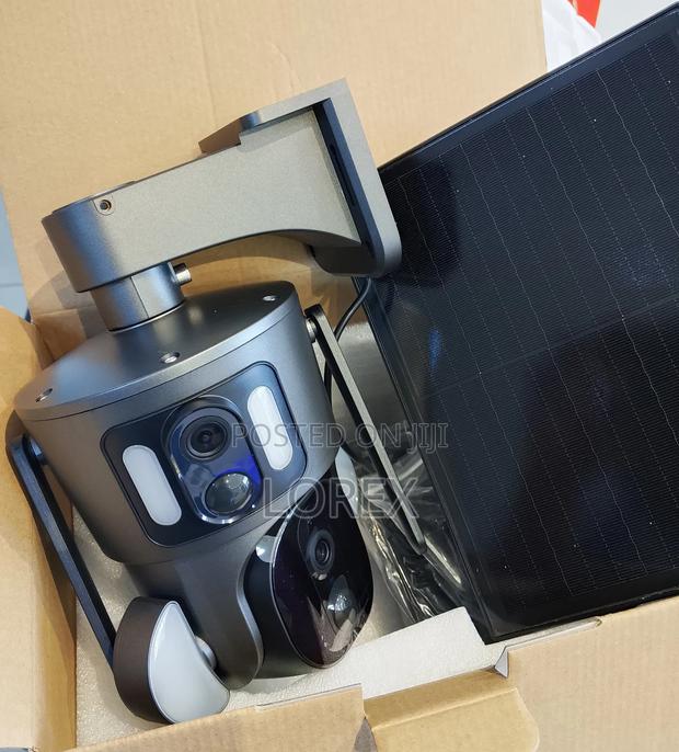 Solar 4g Camera Dual Lens PTZ (Ubox App) 2 Way Talk Ai Human Detector photo 3