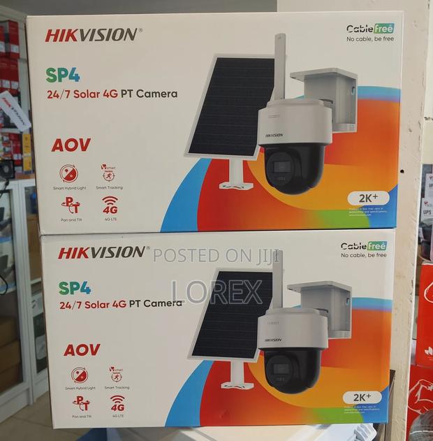 Hikvision Solar 4g Camera Single Lens Motion Detection 2.0 2cfsp4/4g