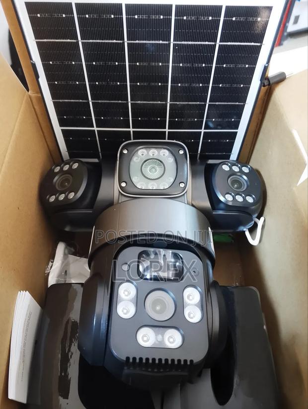 Solar 4g Camera 3 Lens Eseecloud App 2way Audio Ai Human Detector photo 2