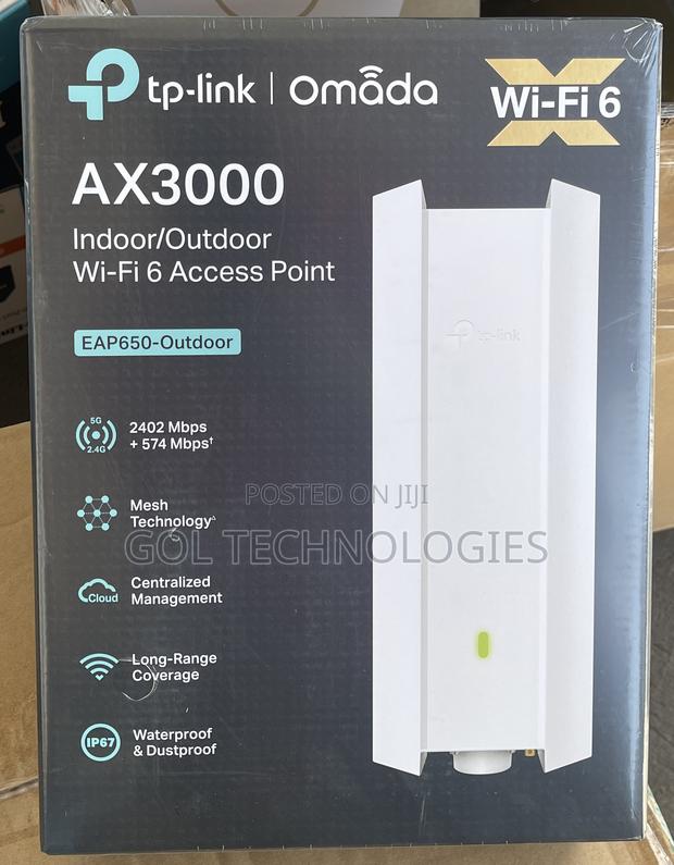 Tp-Link Omada Eap650-Outdoor Ax3000 Access Point Indoor / Outdoor · Photo 3