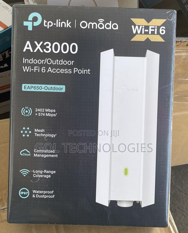 Tp-Link Omada Eap650-Outdoor Ax3000 Access Point Indoor / Outdoor · Photo 4