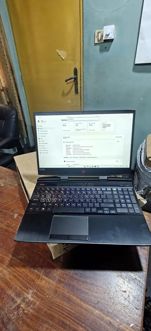 Laptop HP Omen 15-Dh002nr 16GB Intel Core I7 SSD 512GB photo 12